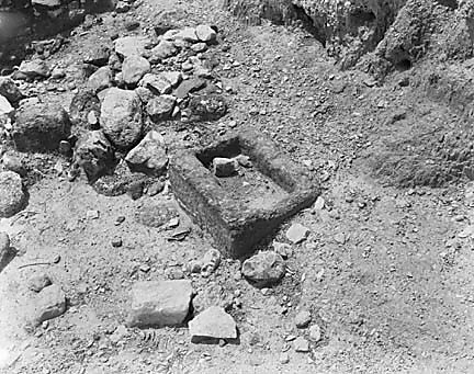 Hebrew University of Jerusalem, Hatzor Excavation. Shore Negative #28