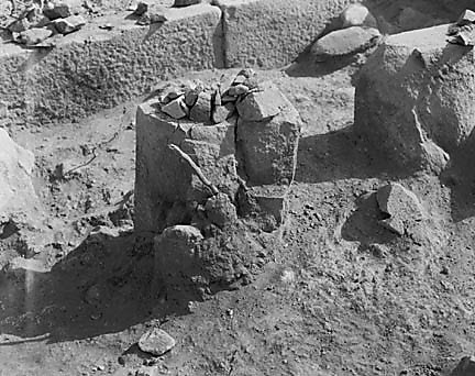 Hebrew University of Jerusalem, Hatzor Excavation. Shore Negative #35