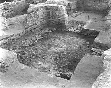Hebrew University of Jerusalem, Hatzor Excavation. Shore Negative #53