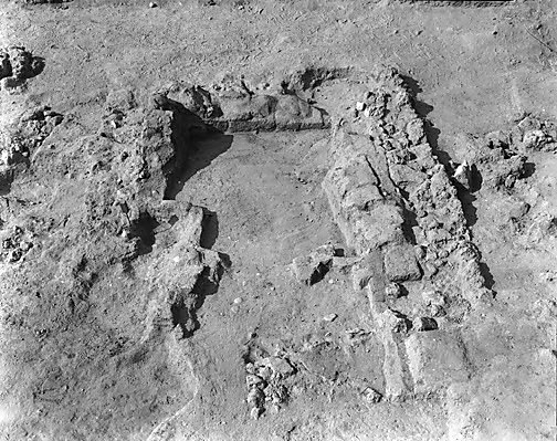 Hebrew University of Jerusalem, Hatzor Excavation. Shore Negative #163