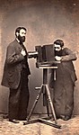 [Double (Self?) Portrait with Camera]