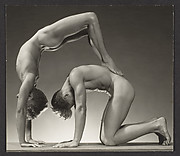 [Acrobats, Two Male Nudes]