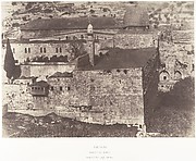 Jérusalem, Enceinte du Temple, Mosquée El-Aksa, angle sud-ouest