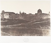 Jérusalem, Enceinte du Temple, Vue générale de la face sud 2