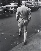[Street Scene: Man in Pinstripe Suit, New York City]