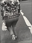 [Street Scene: Woman in Floral Blouse, New York City]