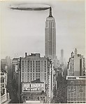 [Dirigible Docked on Empire State Building, New York]