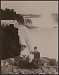 [Family in front of Niagara Falls]