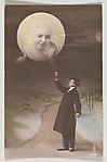 [Man Drinking with the Moon]