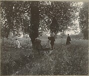 [Puyo, Robert Demachy, and Paul de Singly with Model]