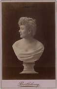 [Female Portrait Bust on Pedestal]