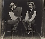 [Henri de Toulouse-Lautrec as Artist and Model]