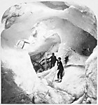 Oberland Bernois - Détails de Glace au glacier du Rhone