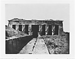 Haute-Égypte. Grand Temple de Denderah. Vue Gènerale