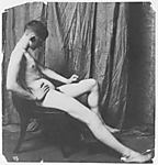 [Male Nude, Possibly Bill Duckett, at the Art Students' League of Philadelphia]
