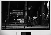 [Street Scene in Front of Lottery Ticket Shop, Havana]