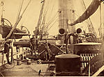 Officers on the Deck of the USS Kearsarge