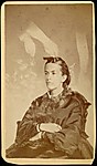 [Fanny Conant with Spirit Arms and Hands Showering Her with Flowers]