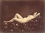 [Female Nude, Reclining, in Profile]