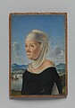 A Woman, Possibly a Nun of San Secondo; (verso) Scene in Grisaille