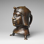 Aquamanile in the Form of a Human Head
