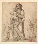 Madonna and Child with the Infant Saint John the Baptist and Two Putti