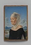 A Woman, Possibly a Nun of San Secondo; (verso) Scene in Grisaille