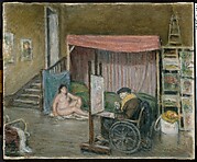 Renoir and His Model