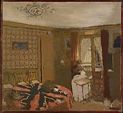 Mme Vuillard Sewing by the Window, rue Truffaut