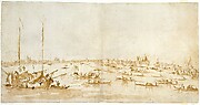Panaromic View of the Bacino di San Marco, Looking up the Giudecca Canal