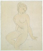 Seated Female Nude