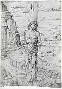 Saint Sebastian in a Landscape