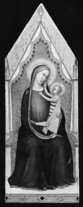 Madonna and Child Enthroned