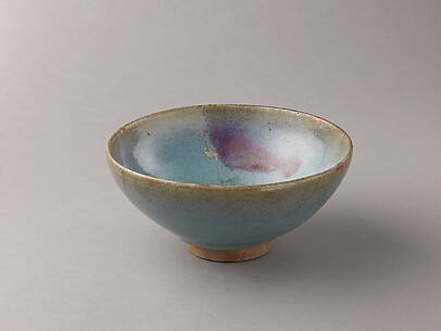 Deep bowl, Jun ware