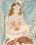 Girl with Cat