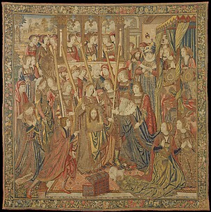 Emperor Vespasian Cured by Veronica's Veil