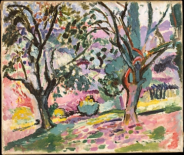Olive Trees at Collioure