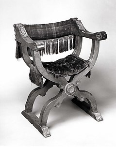 Back, Seat, and Cushion of a Dante Chair