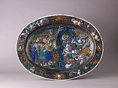 Dish: The Destruction of the Hosts of Pharoah