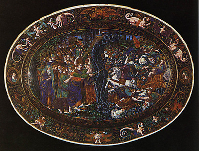 Dish: The Destruction of the Hosts of Pharoah