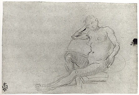 Seated Female Nude