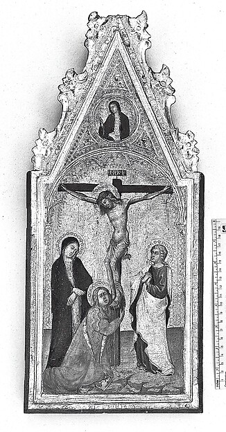 Diptych with tabernacle frames