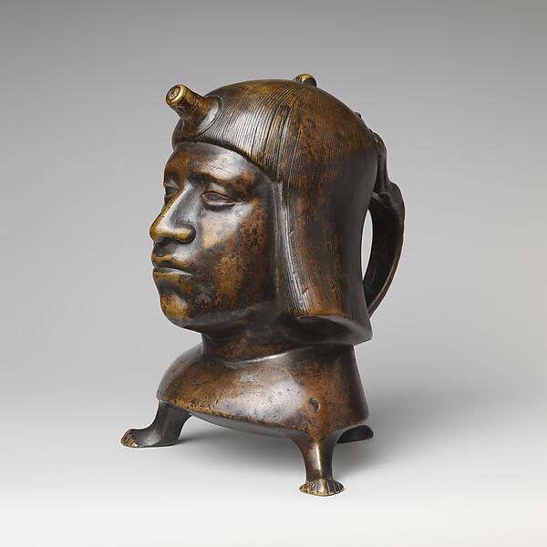 Aquamanile in the Form of a Human Head