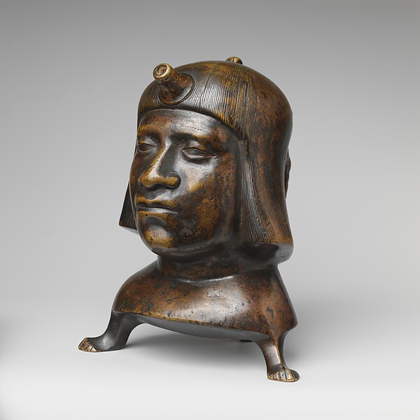 Aquamanile in the Form of a Human Head