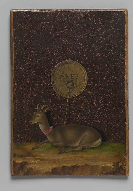 Alvise Contarini(?); (verso) A Tethered Hart