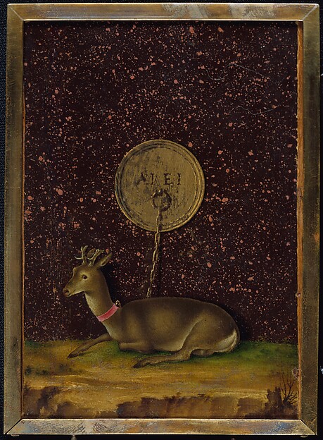 Alvise Contarini(?); (verso) A Tethered Hart