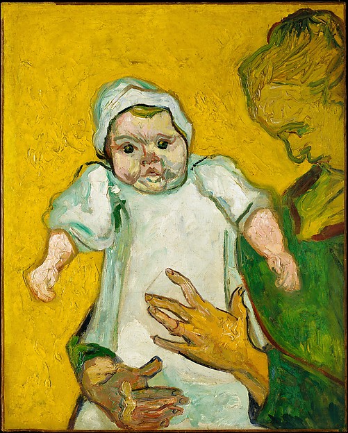 Fascinating Historical Picture of Vincent Van Gogh with Madame Roulin and Her Baby in 1888 