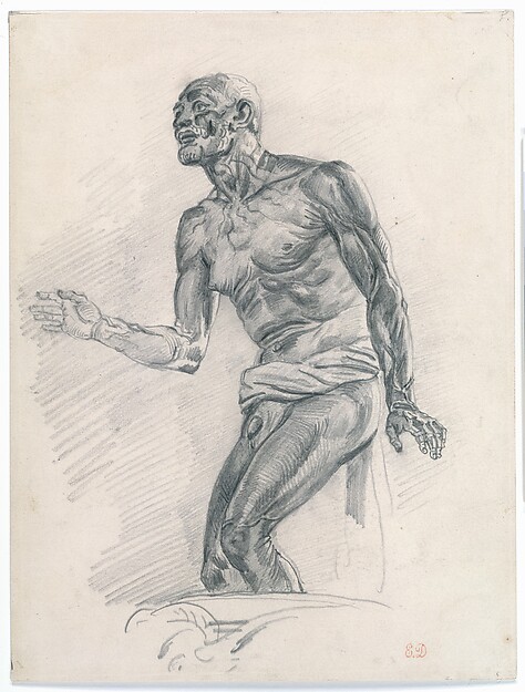 Male Nude Study for 