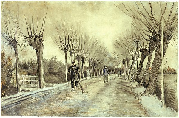 Check Out What Vincent Van Gogh and Road in Etten Looked Like  in 1881 