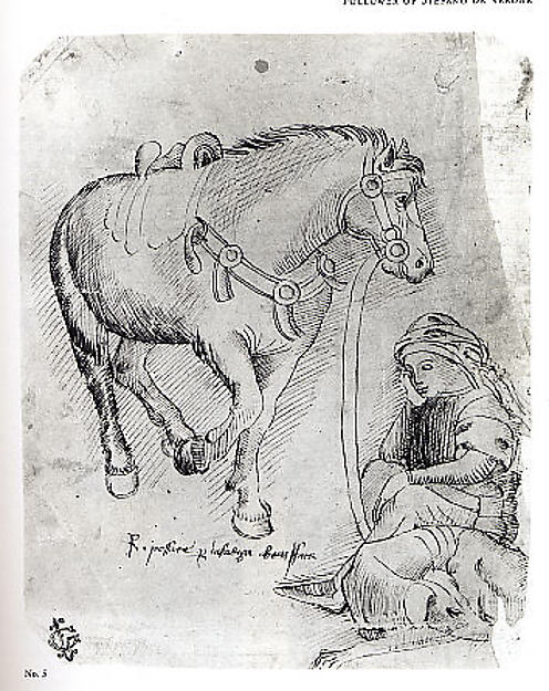 A Man Asleep Alongside a Dog and a Horse